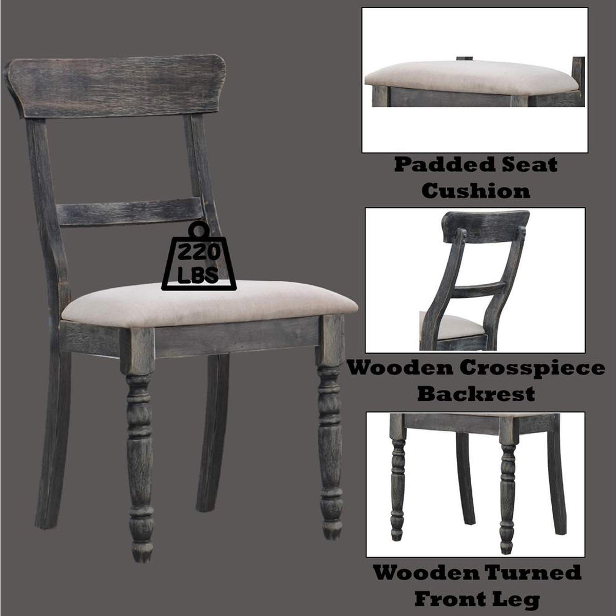 74642 Leventis Side Chair - Set of 2
