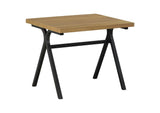 753424 Colmar 3-piece Engineered Wood Coffee Table Set Golden Oak