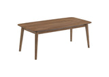 753524 Radley 3-piece Rectangular Coffee Table Set Natural Walnut