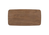 753524 Radley 3-piece Rectangular Coffee Table Set Natural Walnut