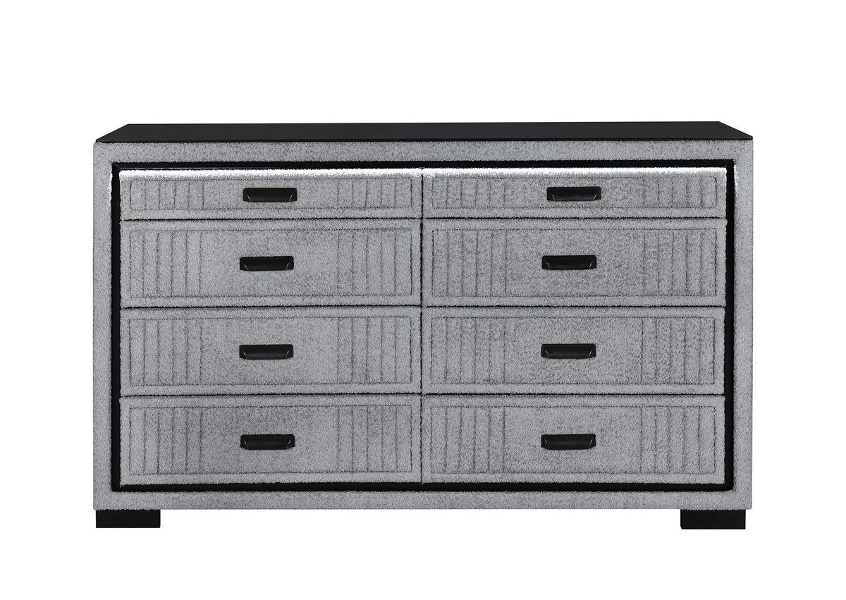 ISABELLA-GREY-DR_W_LED ISABELLA GREY DRESSER WITH LED