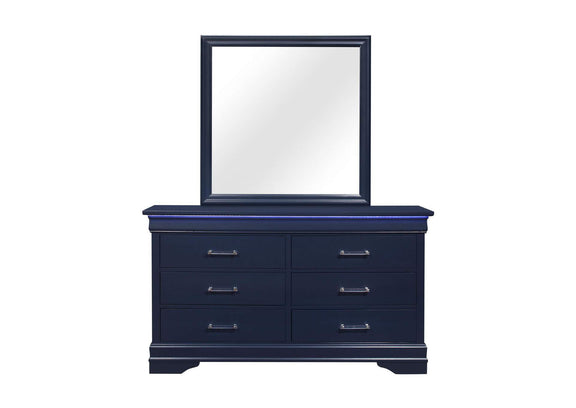 CHARLIE-BLUE-DR_W_LED CHARLIE BLUE DRESSER WITH LED
