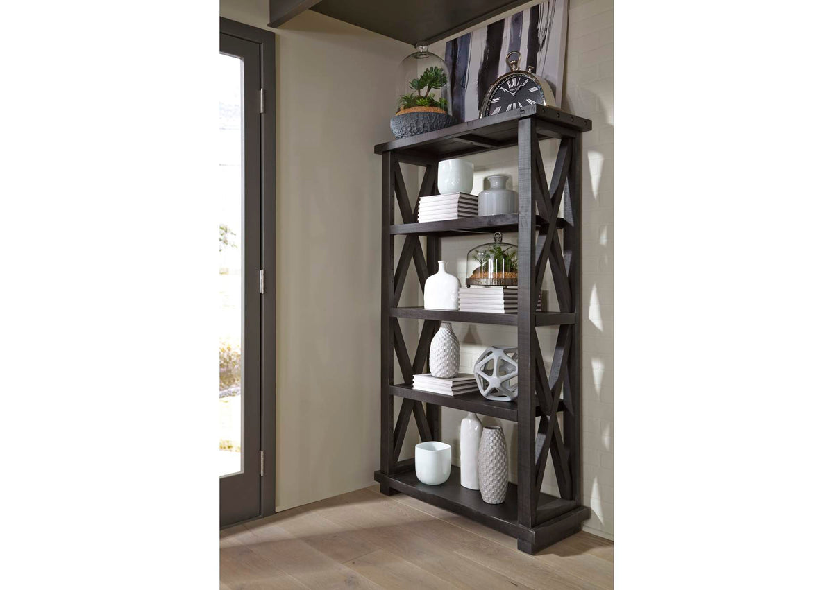 7YC91939 Yosemite Solid Wood Bookcase In Cafe