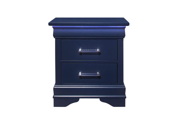 CHARLIE-BLUE-NS_W_LED CHARLIE BLUE NIGHTSTAND WITH LED