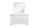 CHARLIE-WHITE-DR_W_LED CHARLIE WHITE DRESSER WITH LED