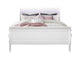 CHARLIE-WHITE-QB CHARLIE WHITE QUEEN BED WITH LED