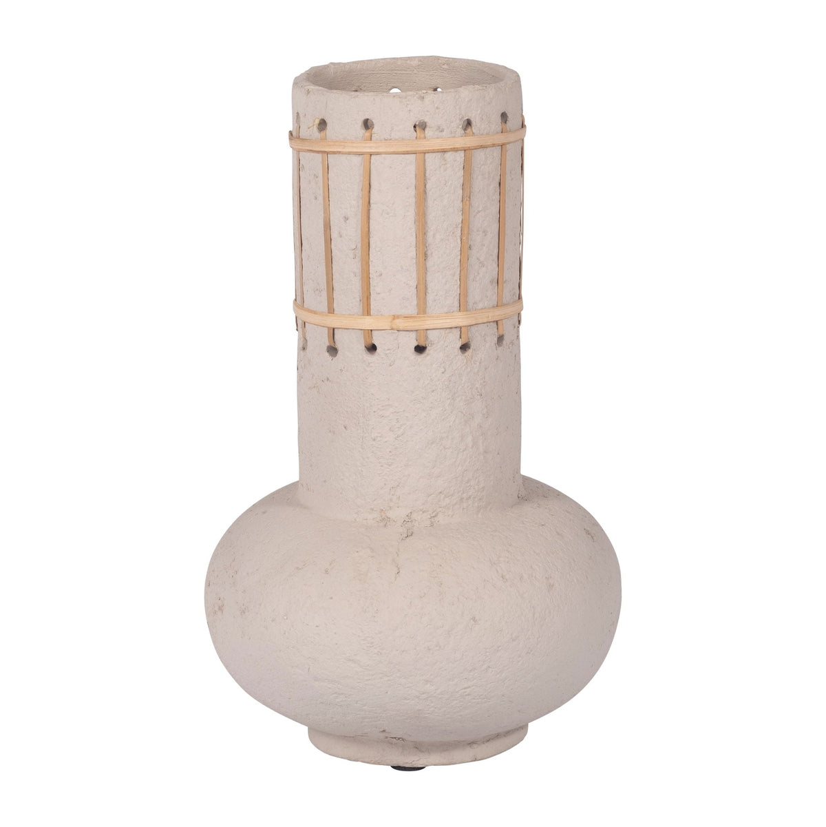 Top Weave Nomad Vase - Ivory
