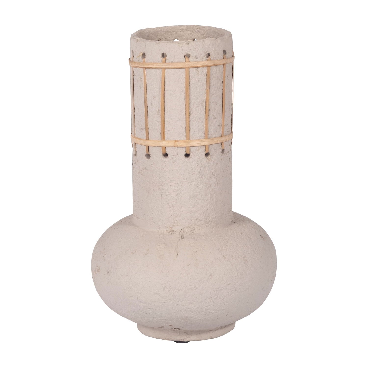 Top Weave Nomad Vase - Ivory