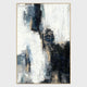 Gloss - 48" x 72" Painting Art by Buddy Whitlock - Gray / Black