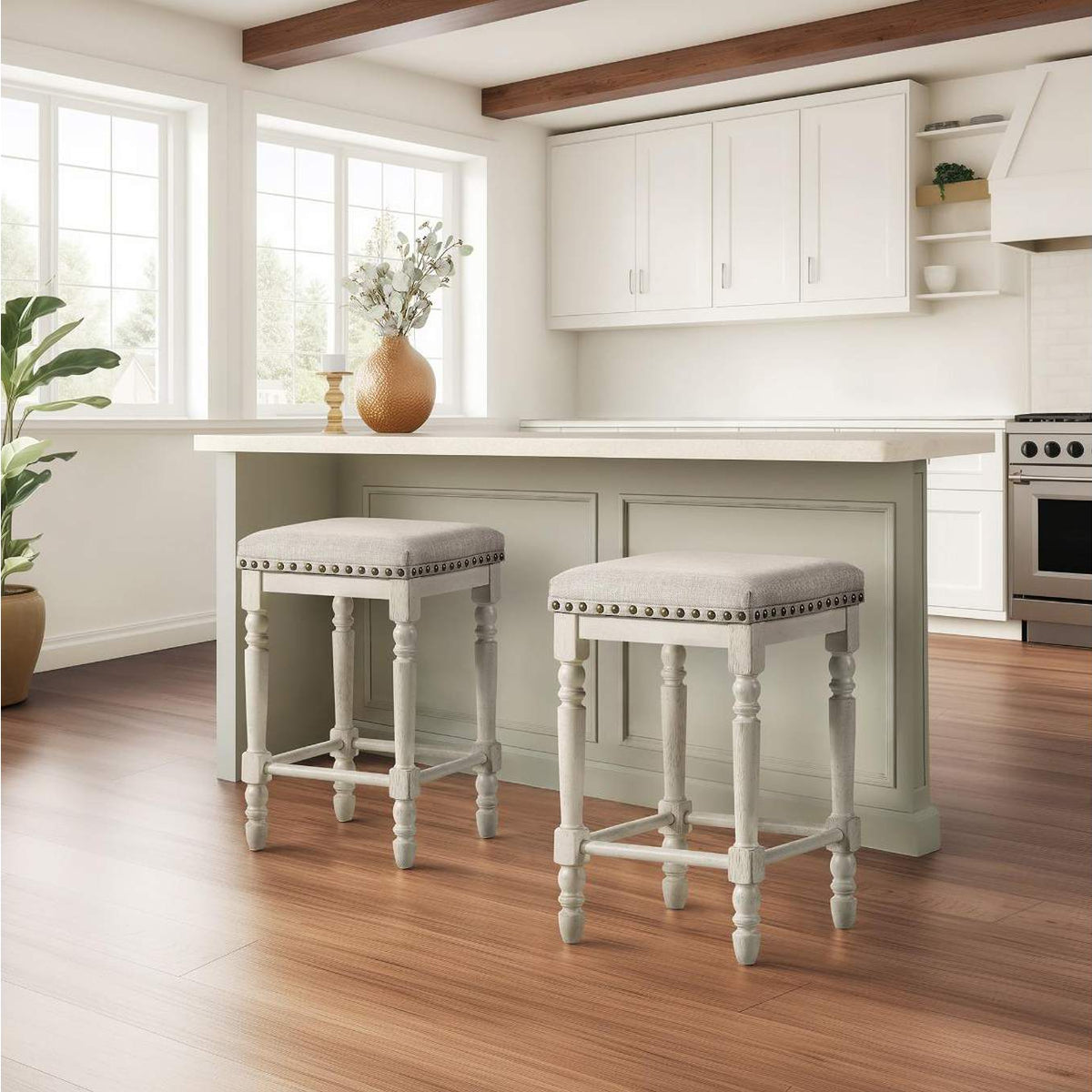 77182 Tasnim Counter Height Stool - Set of 2