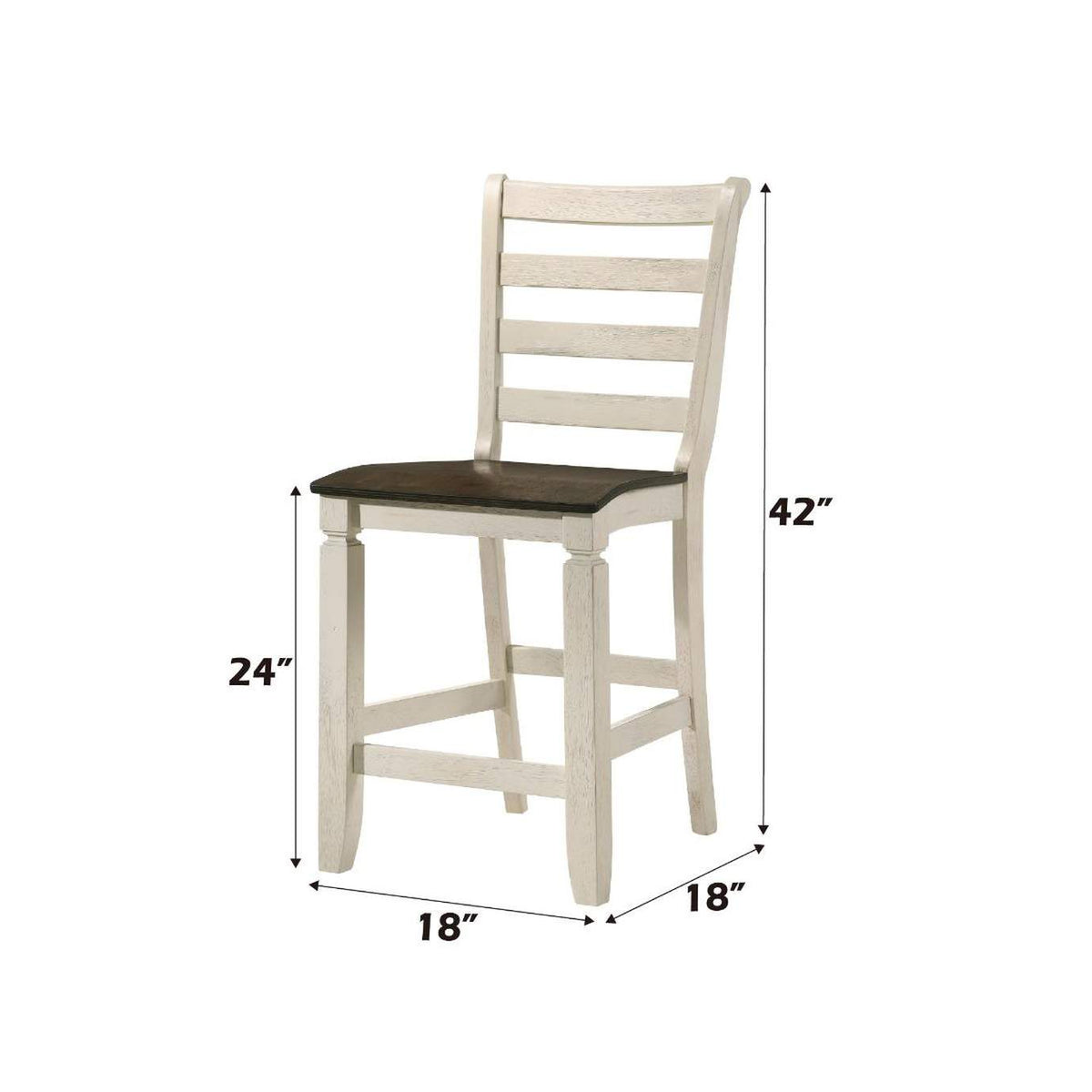 77183 Tasnim Counter Height Chair - Set of 2