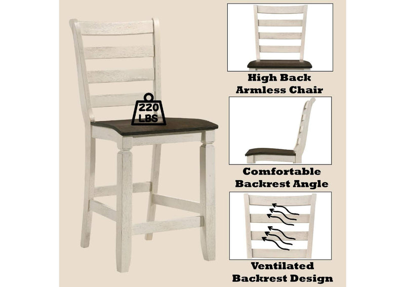 77183 Tasnim Counter Height Chair - Set of 2