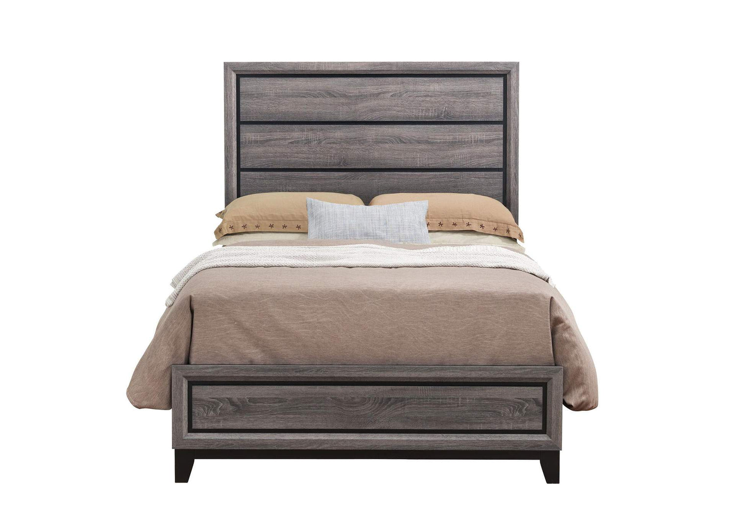 KATE-GR-FB KATE GREY FULL BED