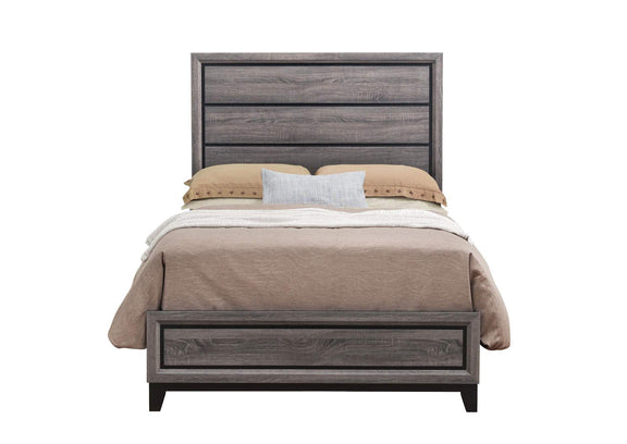 KATE-GR-FB KATE GREY FULL BED