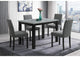D8112DT+4_D8112DC D8112 DINING TABLE WITH 4 D8112 DINING CHAIRS