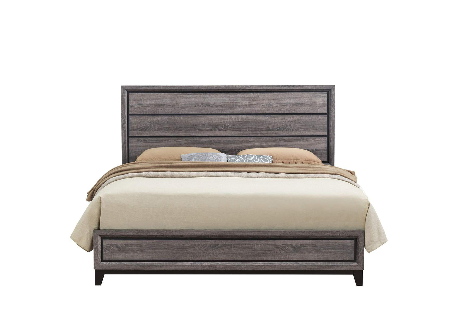 KATE-GR-KB KATE GREY KING BED