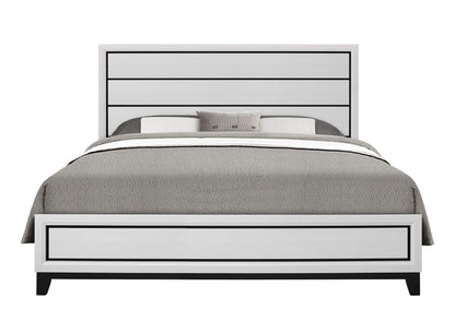 KATE-WH-KB KATE WHITE KING BED