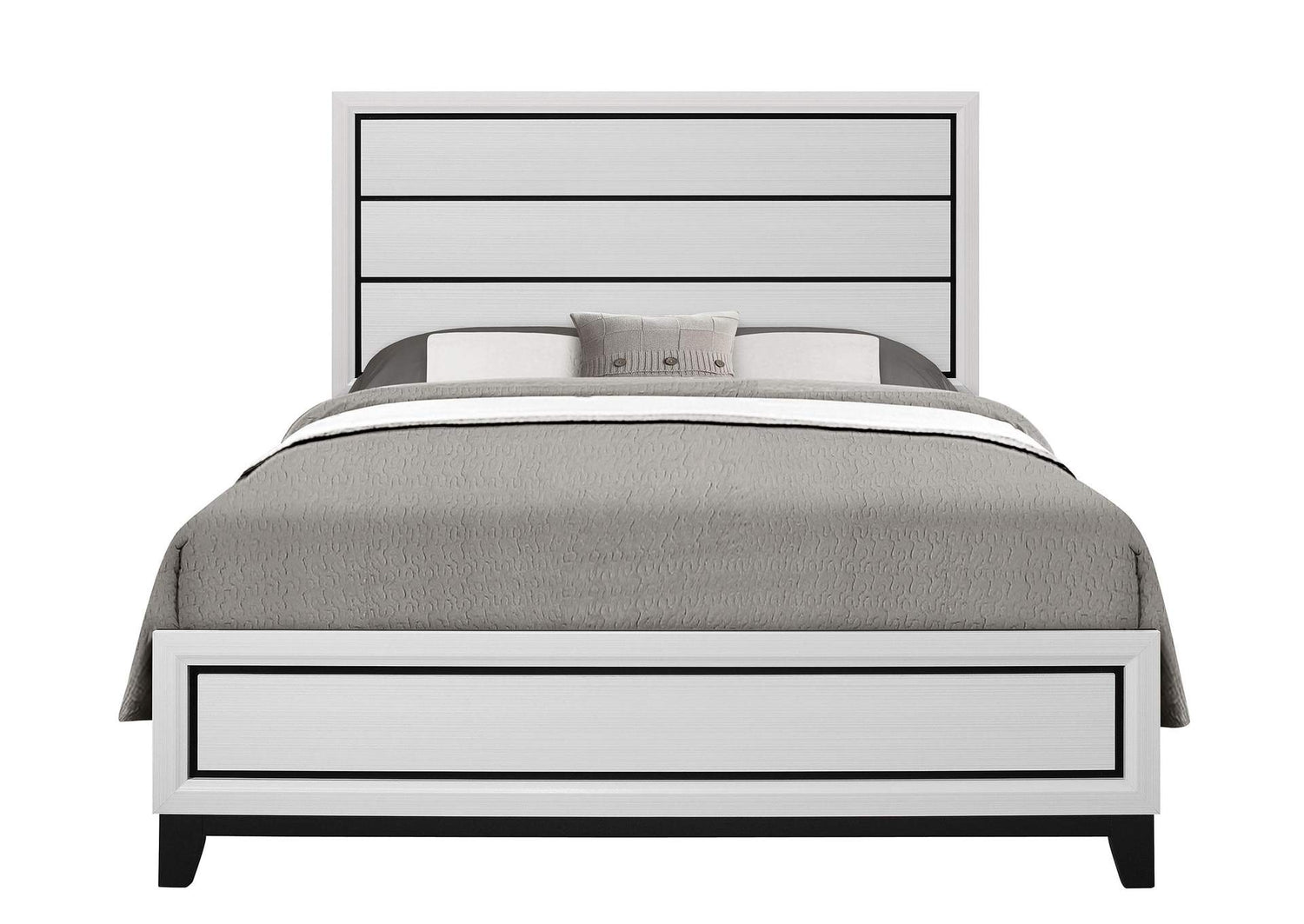 KATE-WH-QB KATE WHITE QUEEN BED