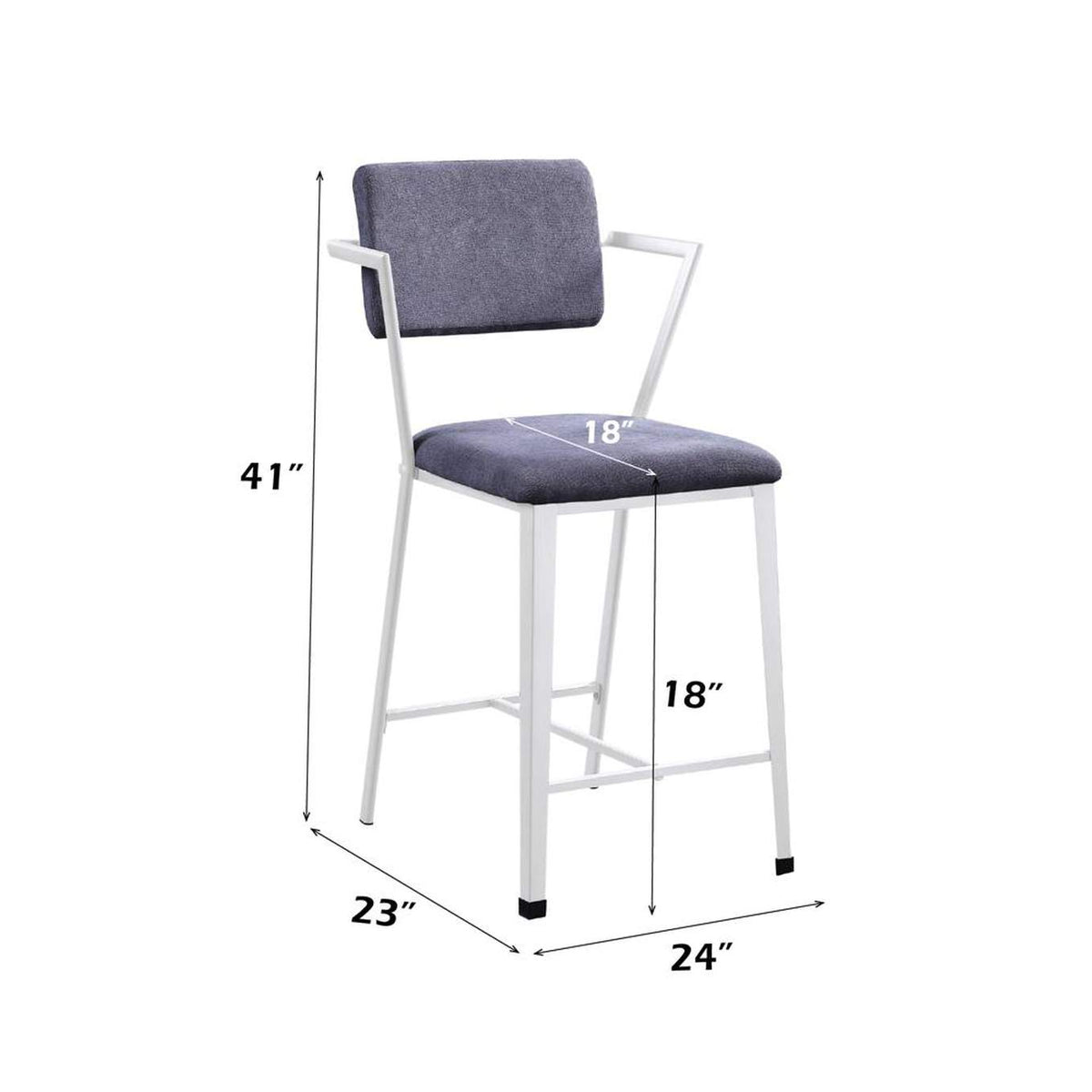 77887 Cargo Counter Height Chair - Set of 2