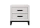 KATE-WHITE-NS KATE WHITE NIGHTSTAND