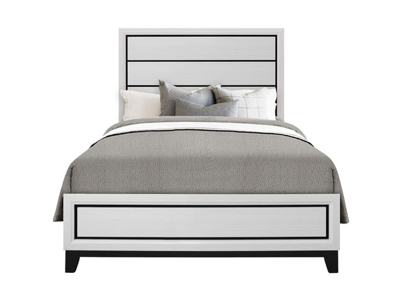 KATE-WH-FB KATE WHITE FULL BED