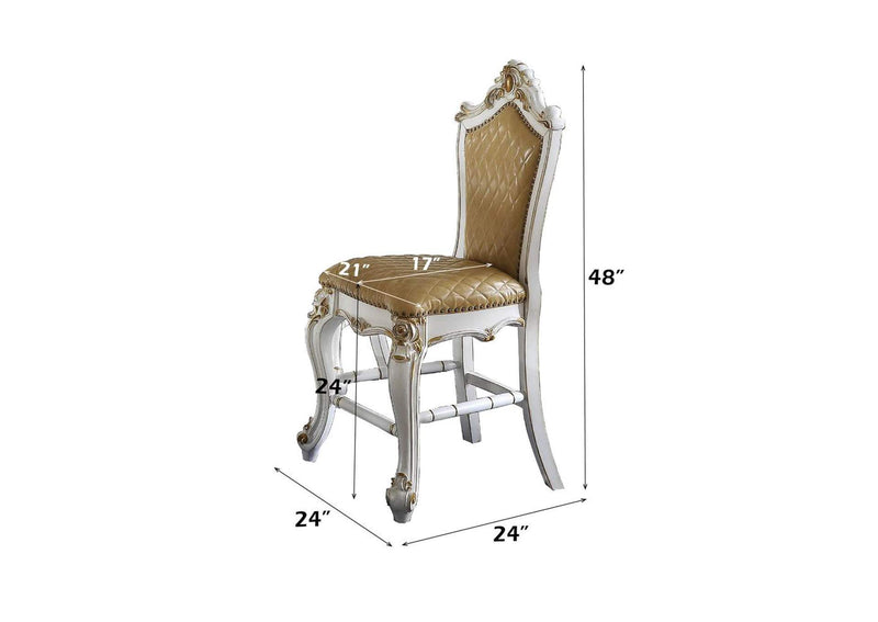 78212 Picardy Counter Height Chair - Set of 2
