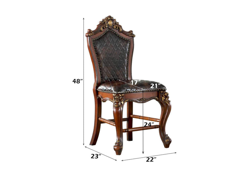 78222 Picardy Counter Height Chair - Set of 2