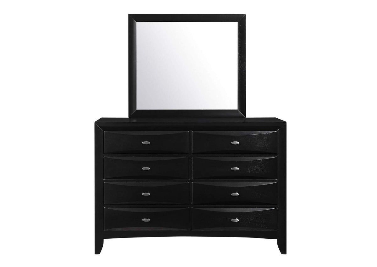 LINDAFD0011A-BL-M_M LINDA BLACK MIRROR