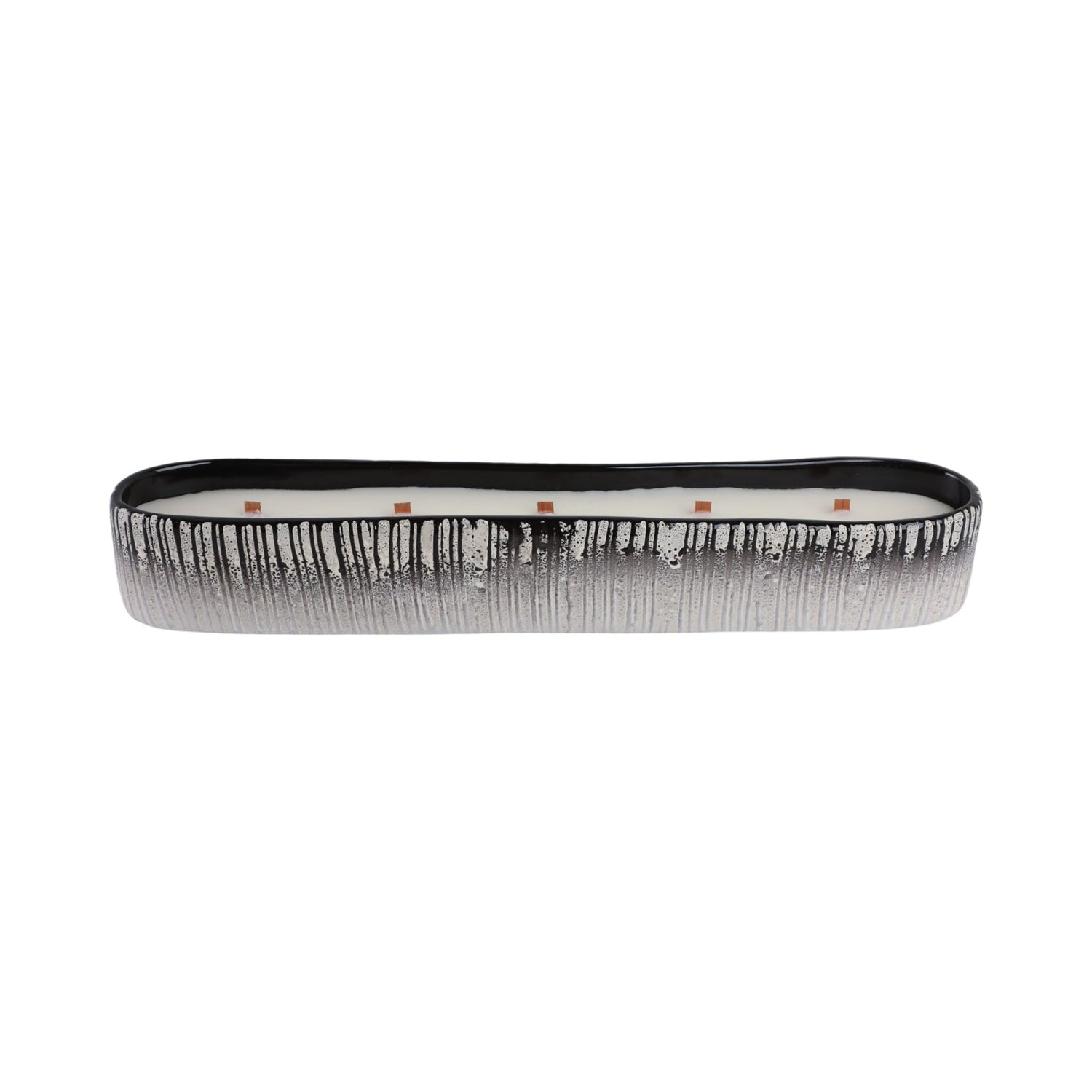 Night Glam Nazare Long Portugal Candle - Black / White