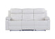U6026-BLANCHE_WHITE-RS_W_LED U6026 BLANCHE WHITE RECLINING SOFA WITH LED