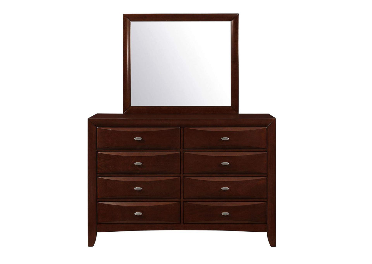 LINDAFD0011B-M-D_M LINDA NEW MERLOT DRESSER