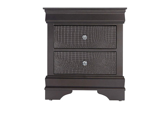 POMPEI-METALLIC_GREY-NS-N POMPEI METALLIC GREY NIGHTSTAND
