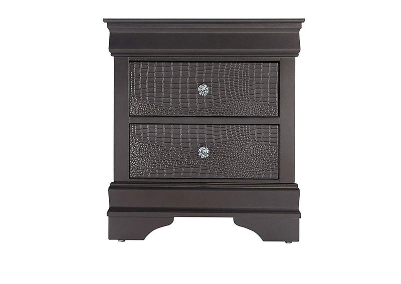 POMPEI-METALLIC_GREY-NS-N POMPEI METALLIC GREY NIGHTSTAND