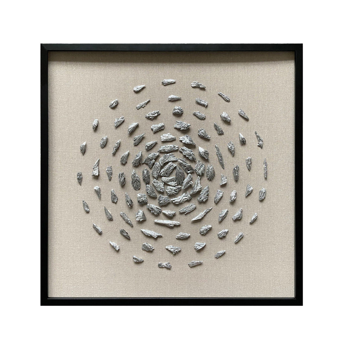 30" x 30" Melnik Stone Shadow Box Wall Decor - Multi