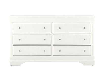 POMPEI-METALLIC_WHITE-DR-N POMPEI METALLIC WHITE DRESSER