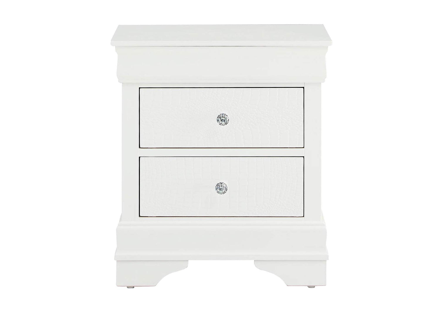 POMPEI-METALLIC_WHITE-NS-N POMPEI METALLIC WHITE NIGHTSTAND