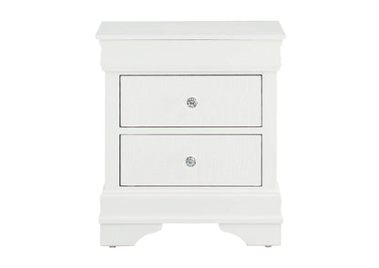 POMPEI-METALLIC_WHITE-NS-N POMPEI METALLIC WHITE NIGHTSTAND