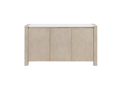 D1321-BUFFET D1321 BUFFET W REAL MARBLE TOP