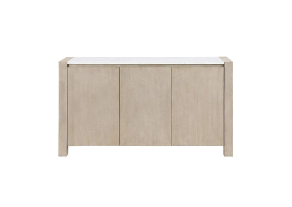 D1321-BUFFET D1321 BUFFET W REAL MARBLE TOP