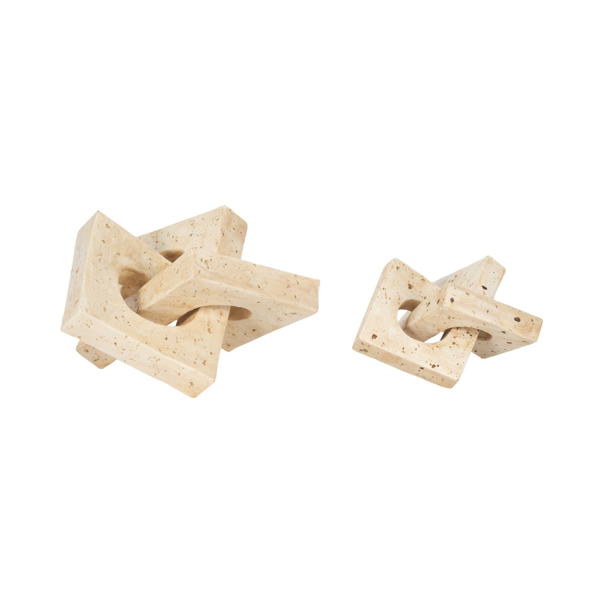 7 / 10" Nuptse Objects (Set of 2) - Natural