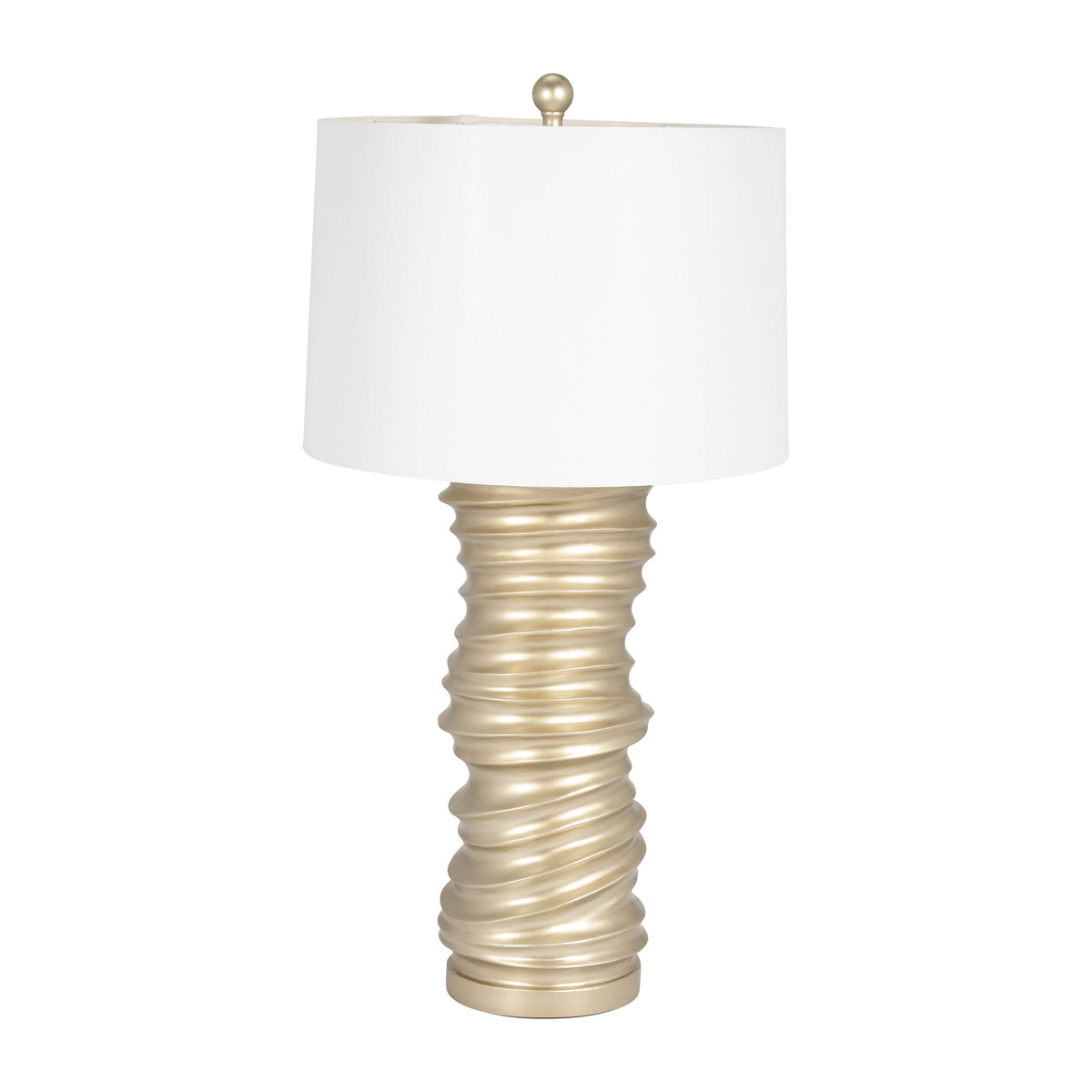 Stacking Rings Table Lamp - Champagne