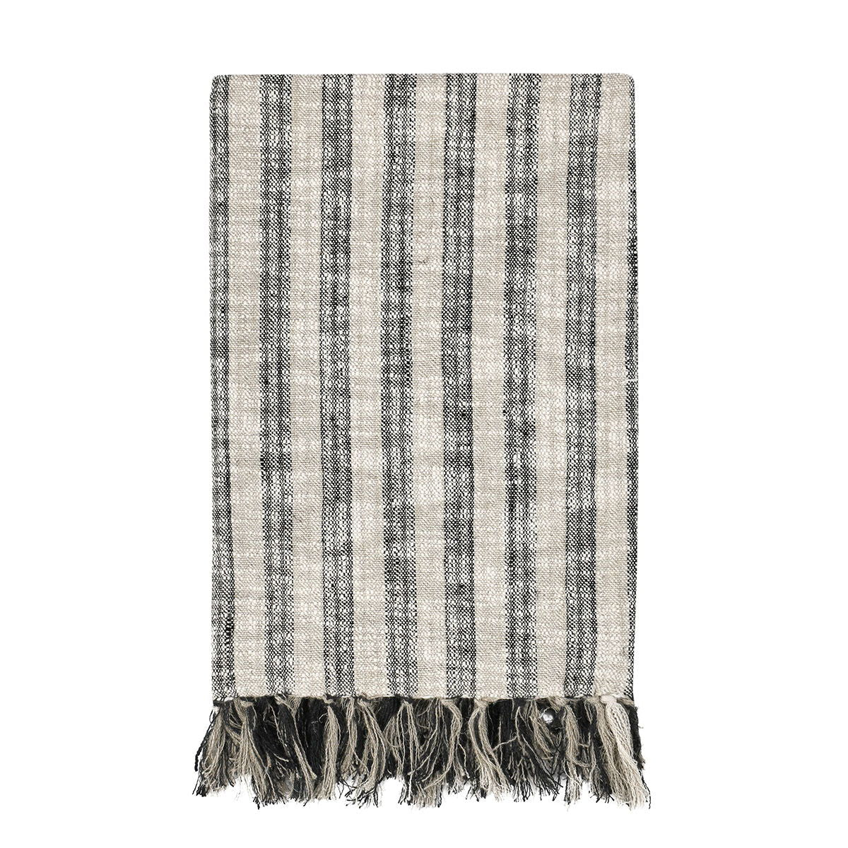 Throws - TC Linna Throw - Natural / Black