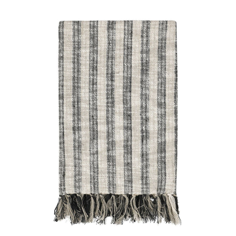 Throws - TC Linna Throw - Natural / Black