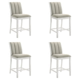 Nolan - 26" Counter Height Rubberwood Barstool (Set of 2)