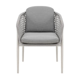 Rhodes - Outdoor Patio Dining Chair (Set of 2) - Light Gray