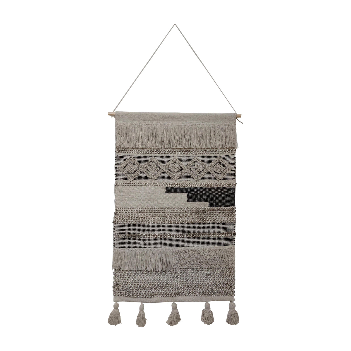 Woven Natural Wall Hanging - Multi