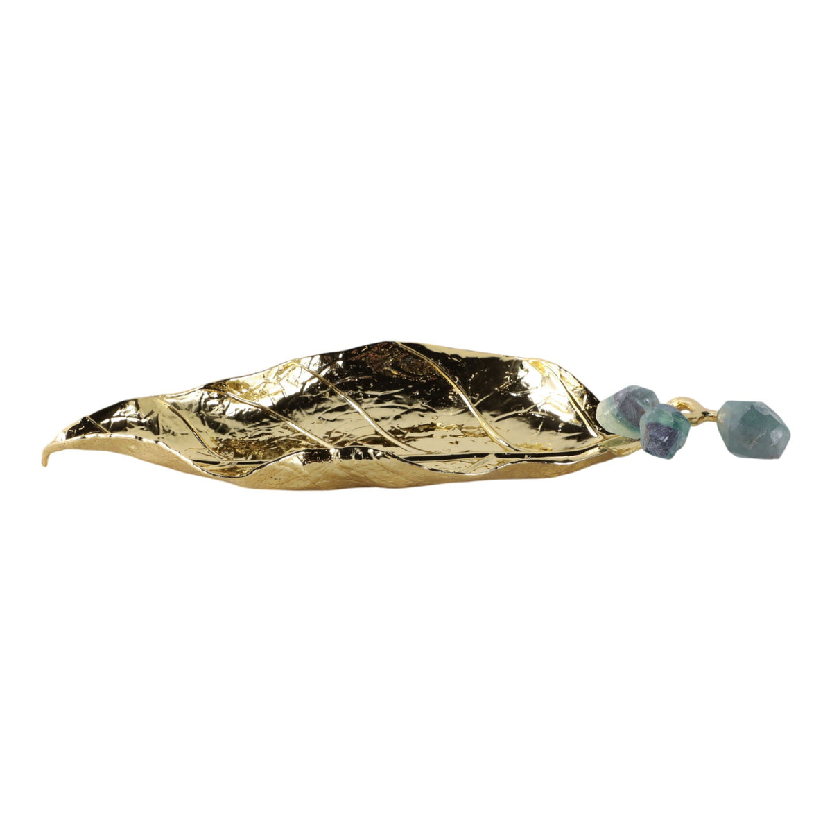 Peoria Flourite Stone Tray - Green