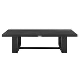 Alegria - Aluminum Outdoor Coffee Table - Black