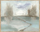 Blue Forest - 48" x 72" Painting By Buddy Whitlock - Blue