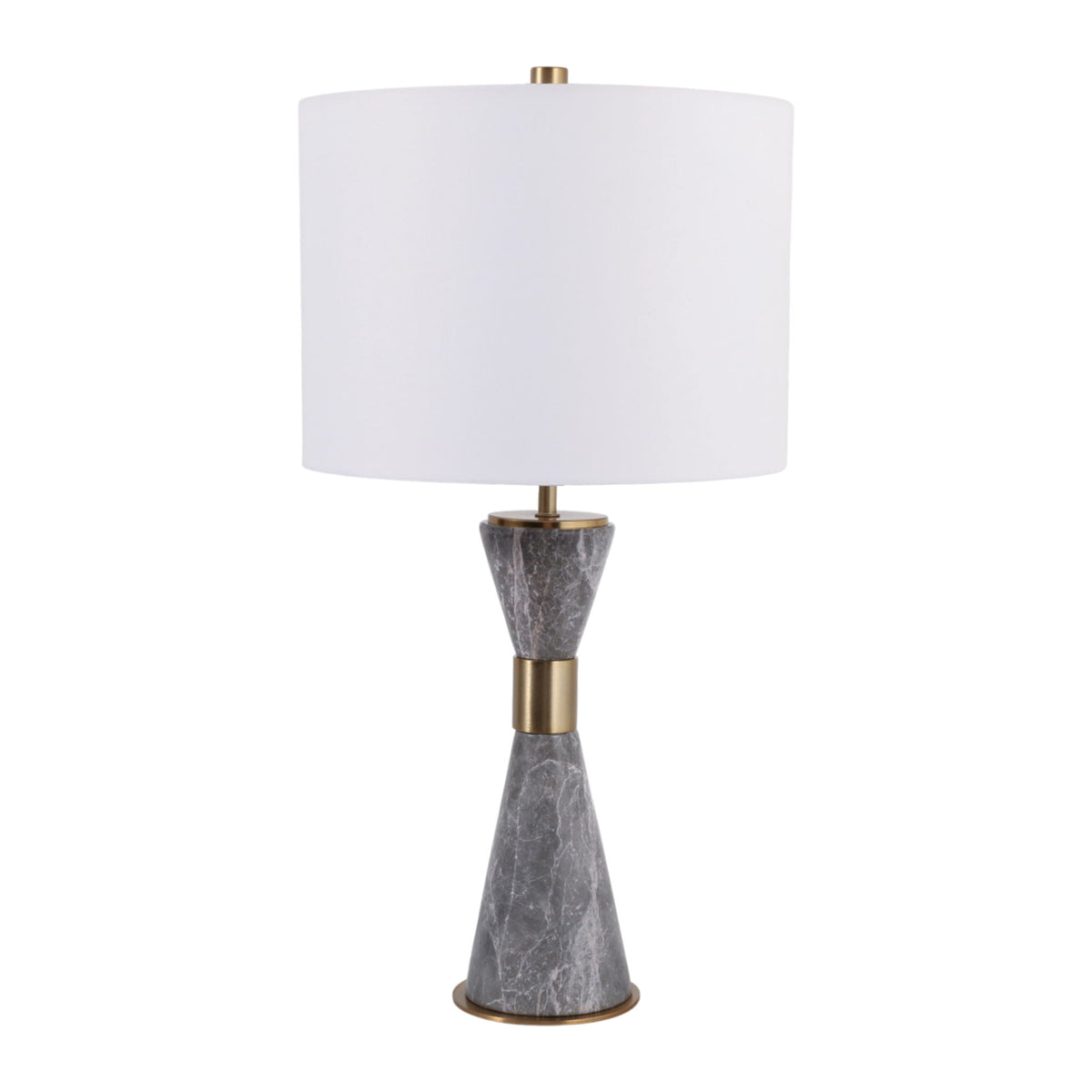24" Wannila Marble Table Lamp - Multi